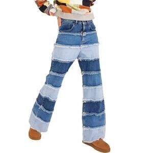 The Ragged Priest Women’s Shredder Paneled Jeans Size 30